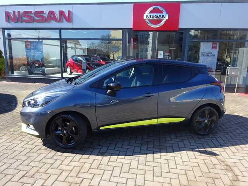 Nissan Micra 1.0 IG-T Kiiro, Navigationssystem, 8fach bereift auf LM Felgen